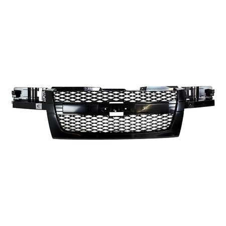 2004-2009 Chevrolet Colorado Grille Dark Grey Textured Frontame Without Moulding – Front View (GM1200560)