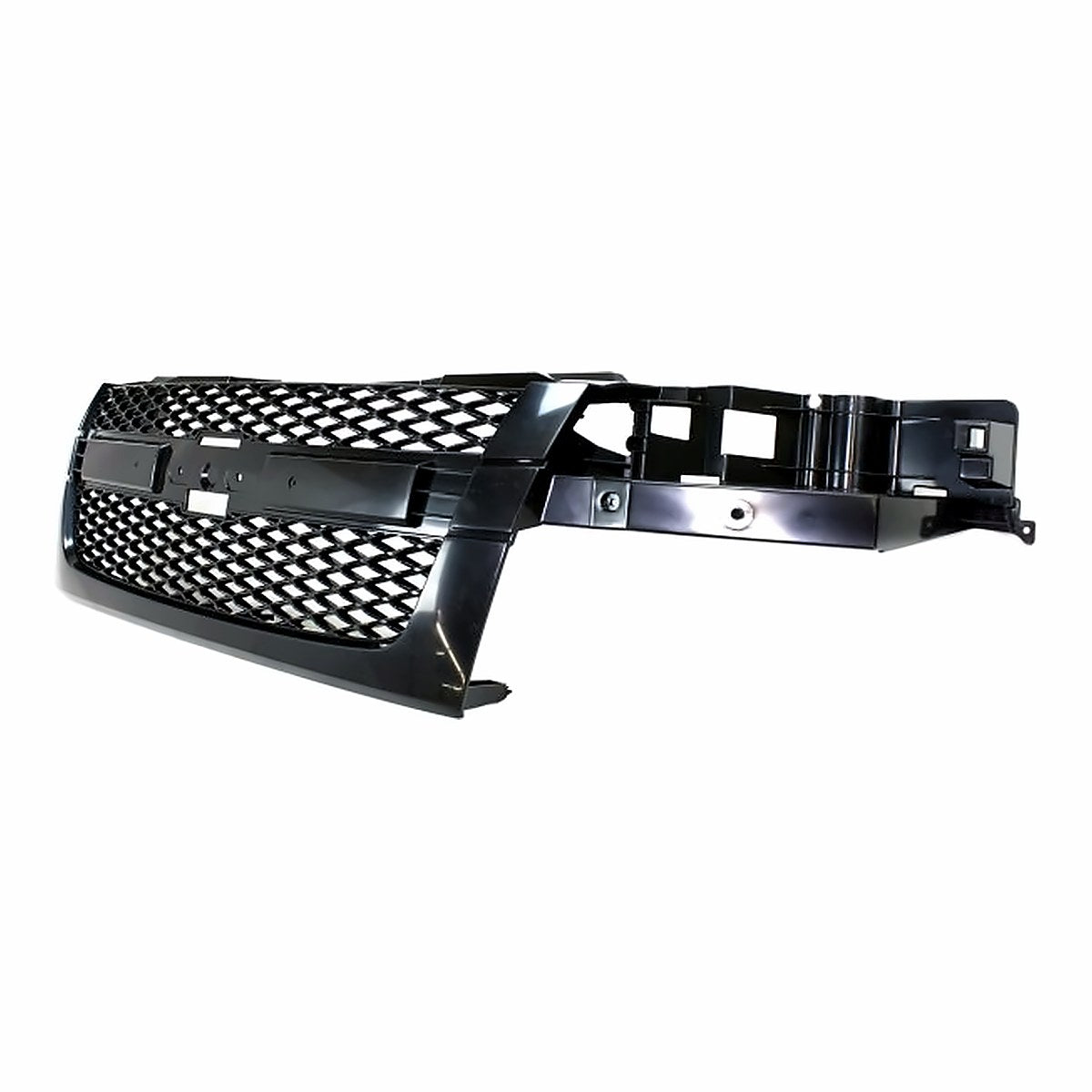 2004-2009 Chevrolet Colorado Grille Dark Grey Textured Frontame Without Moulding – Side View (GM1200560)