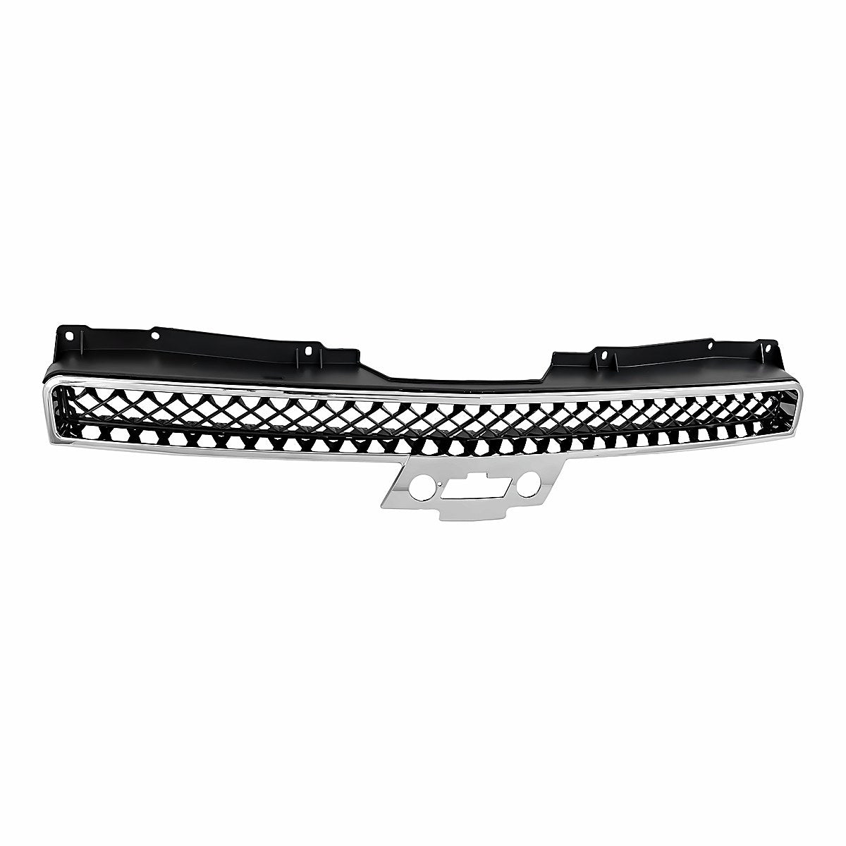 2007-2013 Chevrolet Avalanche Grille Upper Chrome With Black Frontame – Side View (GM1200563)