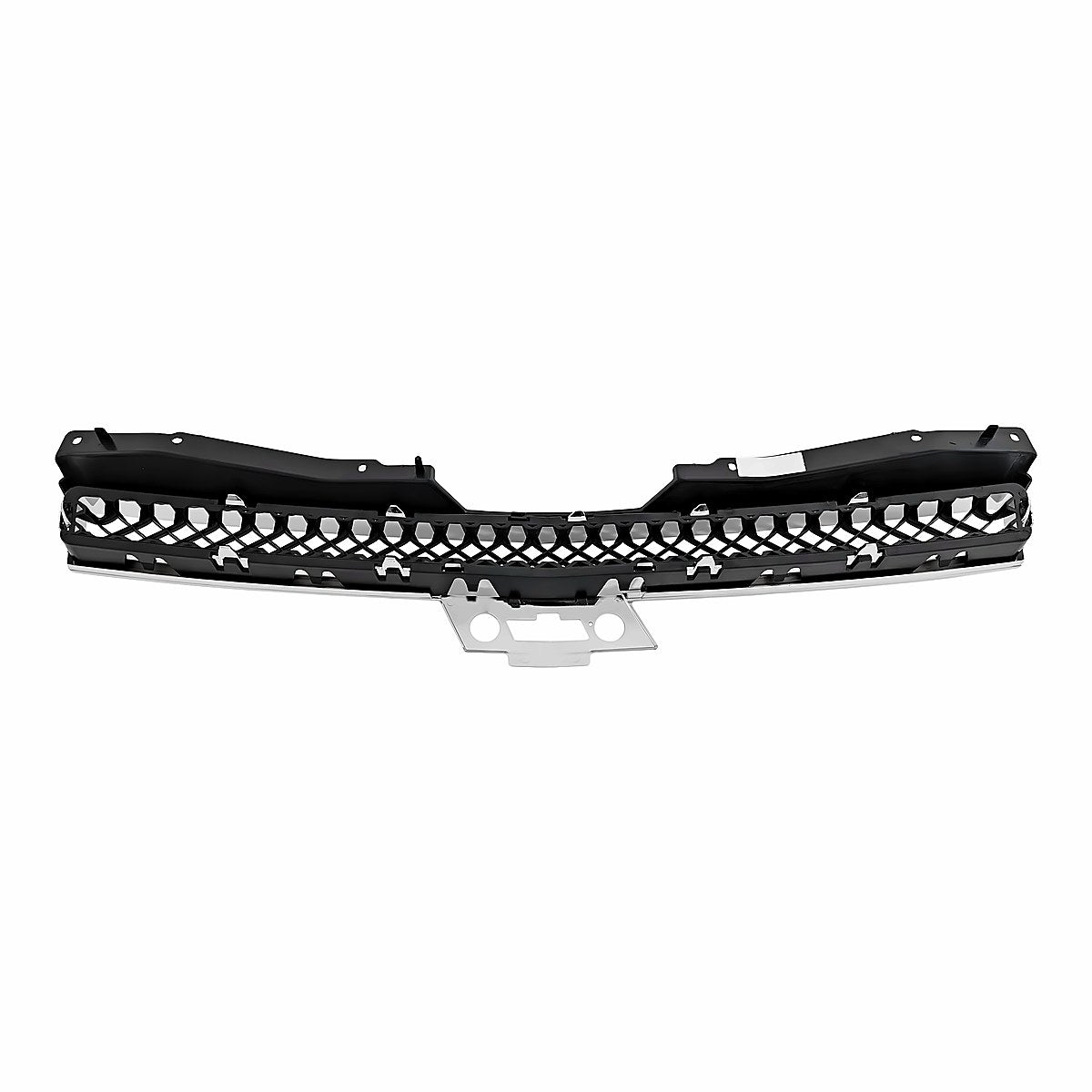 2007-2013 Chevrolet Avalanche Grille Upper Chrome With Black Frontame – Back View (GM1200563)