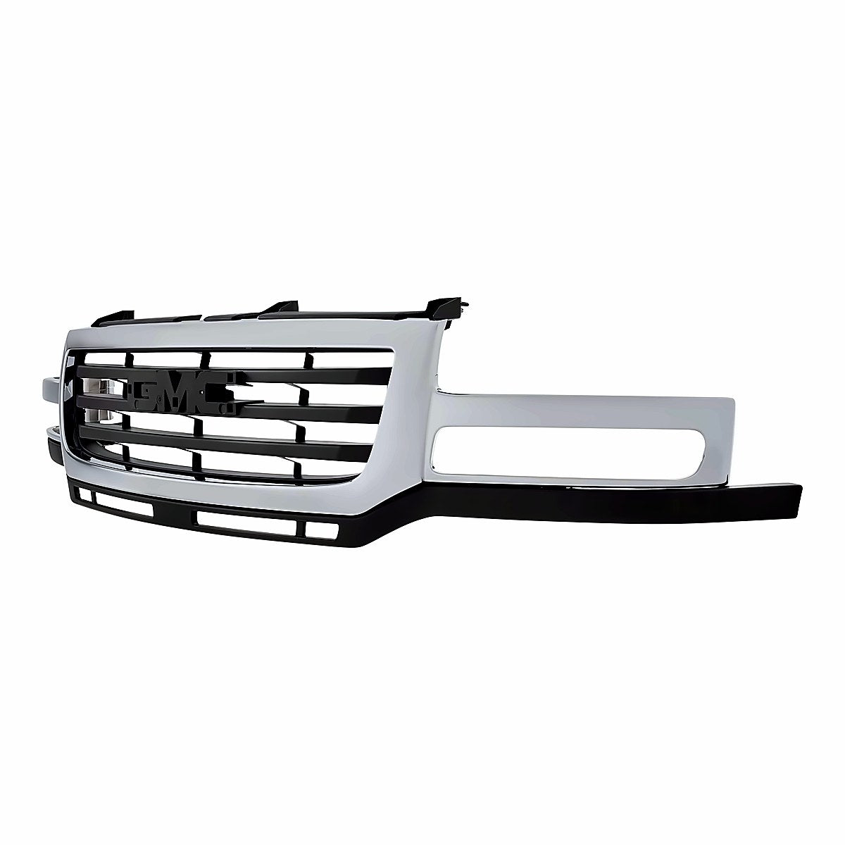 2003-2006 Gmc Sierra 1500 Grille Chrome/Black 2500/3500 – Side View (GM1200568)