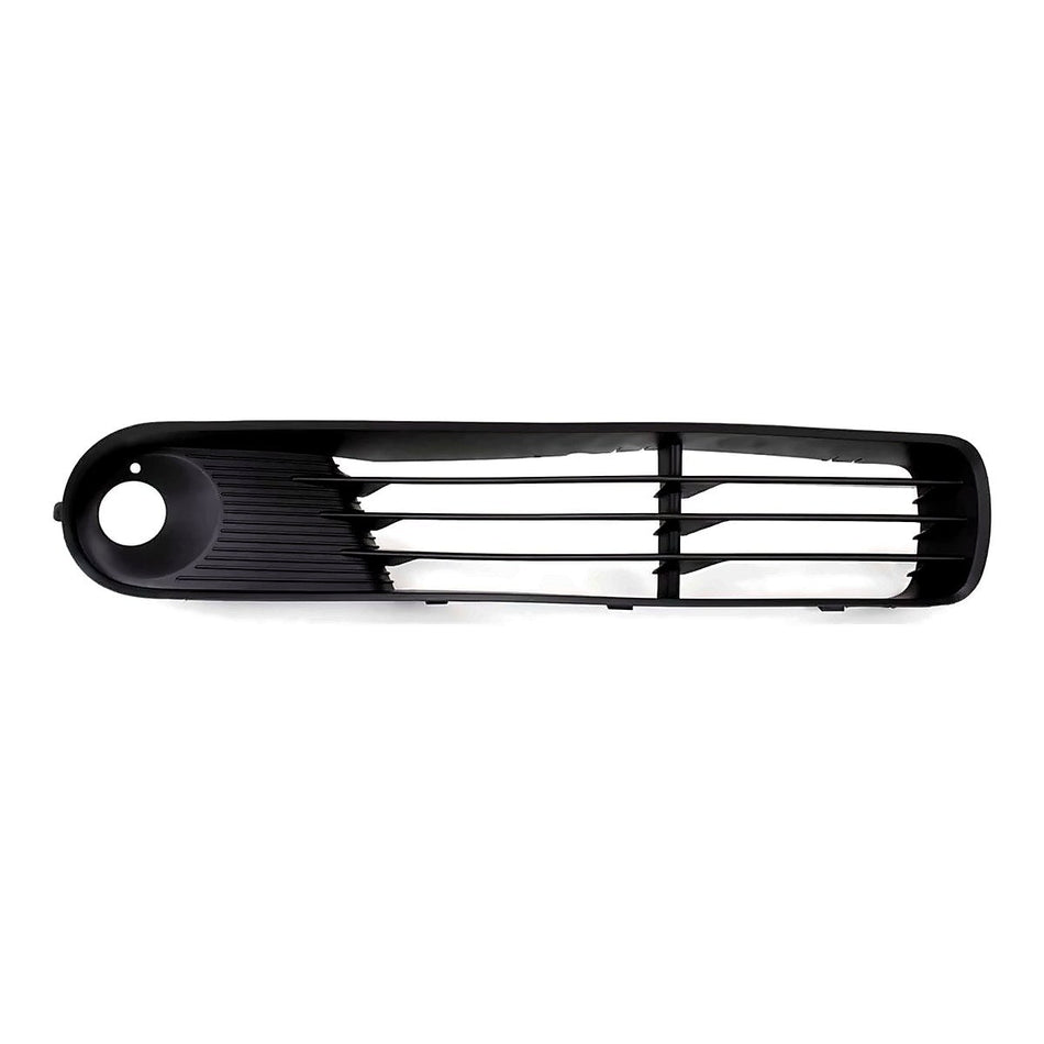 2005-2009 Pontiac G6 Grille Lower Driver Side With Fog Light Hole Matte-Black Cpe/Convertible – Front View (GM1200579)