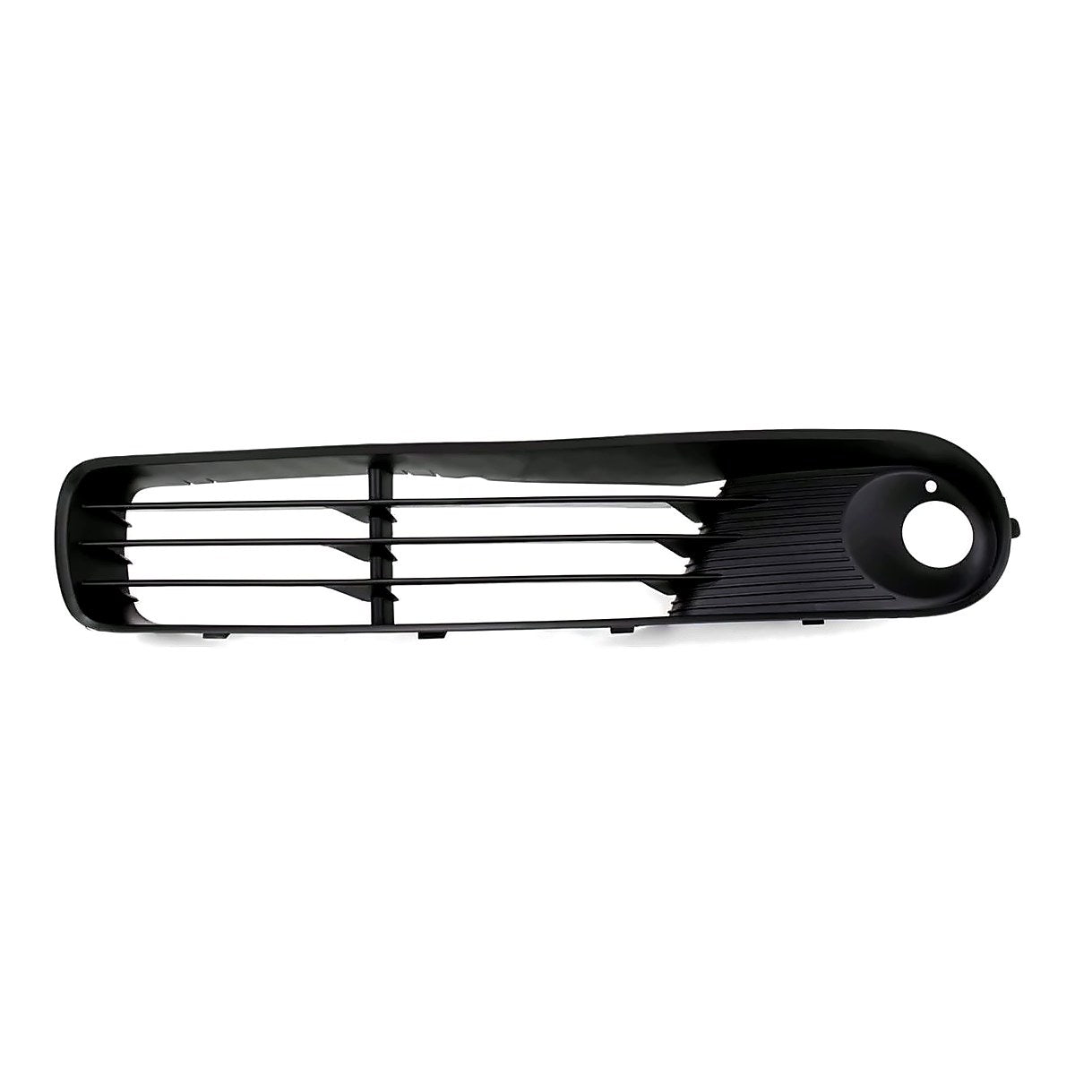 2005-2009 Pontiac G6 Grille Lower Passenger Side With Fog Light Hole Matte-Black Cpe/Convertible – Front View (GM1200580)