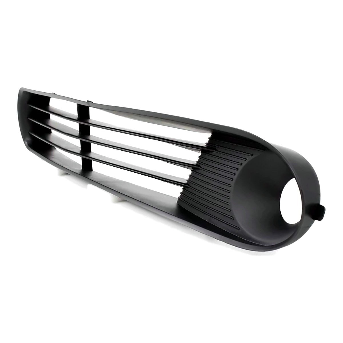 2005-2009 Pontiac G6 Grille Lower Passenger Side With Fog Light Hole Matte-Black Cpe/Convertible – Side View (GM1200580)