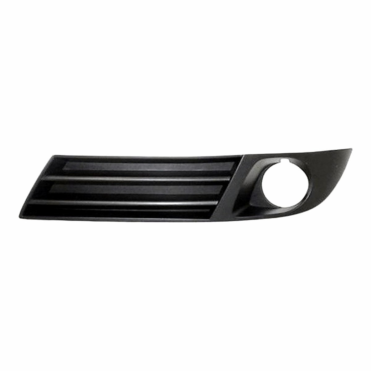 2007-2009 Saturn Aura Grille Lower Driver Side Outer With Fog Light Hole Matt-Black Xr Model – GM1200581