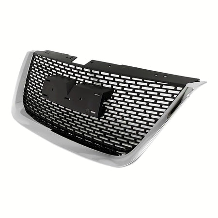 2007-2012 Gmc Acadia Grille Matte-Black With Chrome Mldg – Side View (GM1200585)