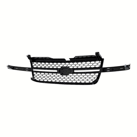 2005-2006 Chevrolet Silverado 1500 Grille Chrome Frontame With Black Honeycomb With Dale Earnahart Center Bar Require Wing Inserts – Back View (GM1200589)