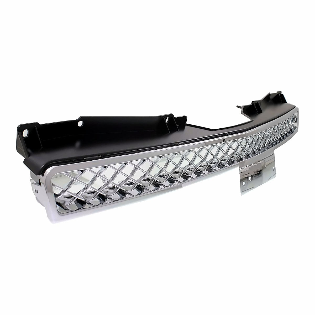 2007-2013 Chevrolet Avalanche Grille Upper Chrome Without Off Road – Side View (GM1200590)