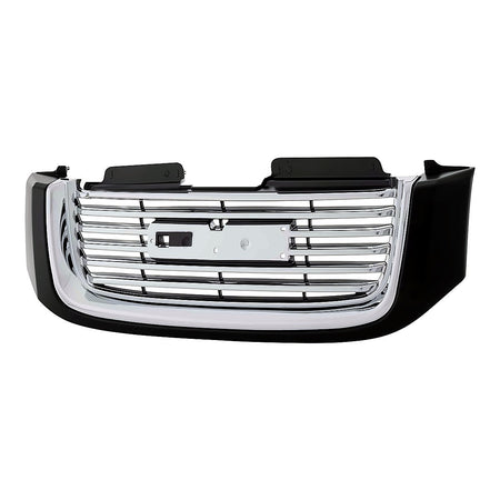 2002-2009 Gmc Envoy Grille Chrome/Black With Black Frontame Without H/L Washer Hole – Side View (GM1200604)