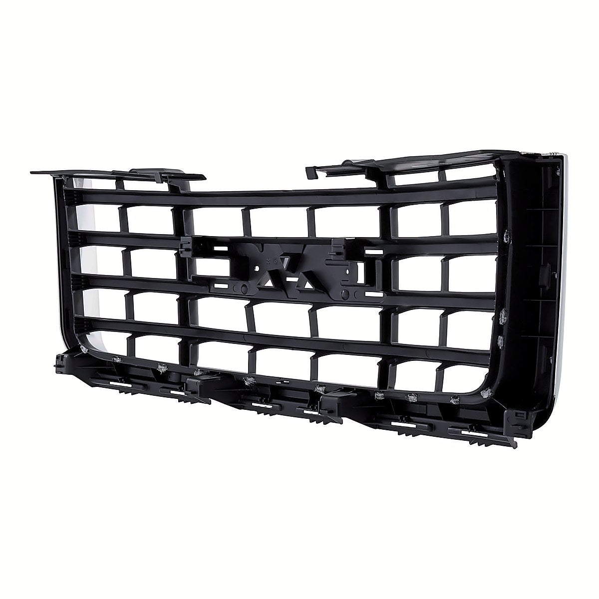 2007-2010 Gmc Sierra 1500 Grille Chrome 2500/3500 – Back View (GM1200613)