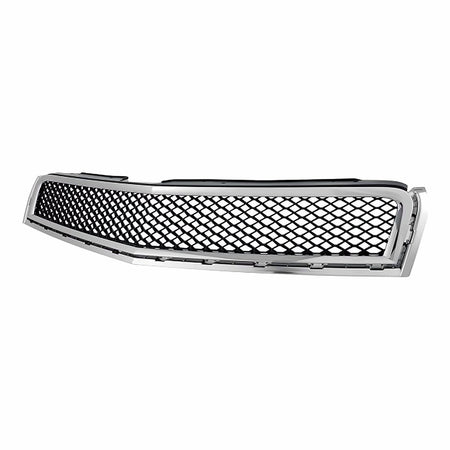 2009-2012 Chevrolet Traverse Grille Black With Chrome Moulding – Side View (GM1200615)