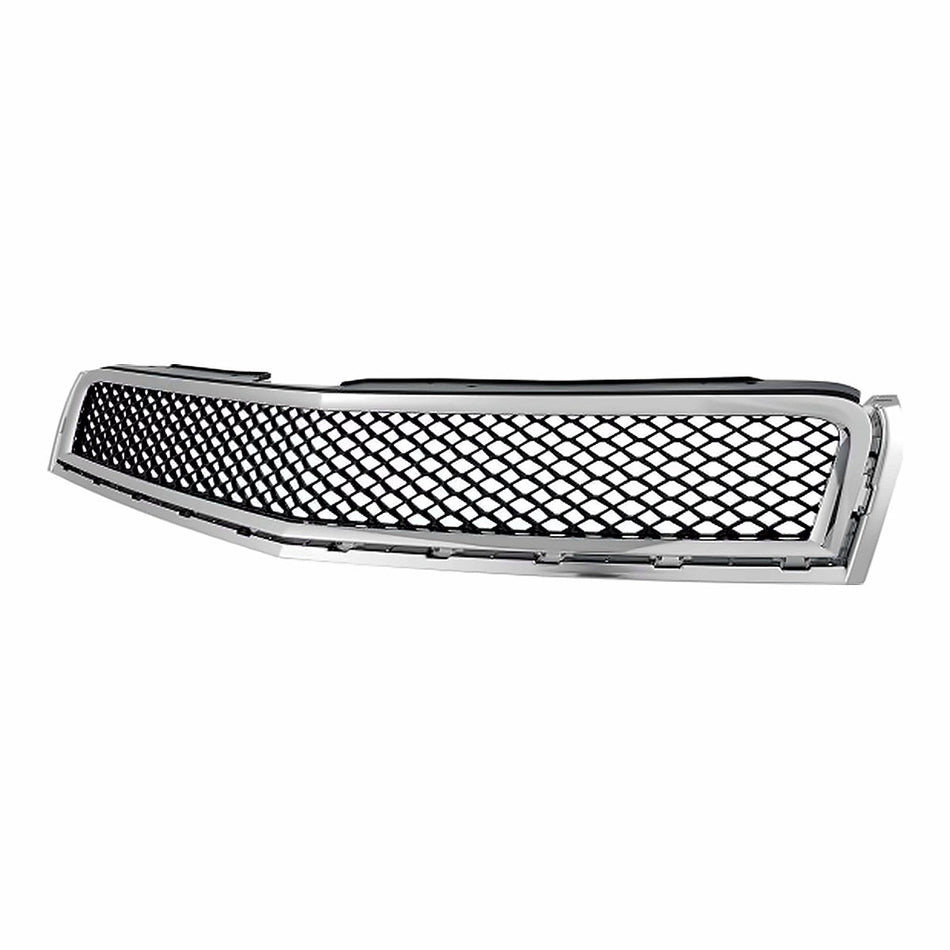2009-2012 Chevrolet Traverse Grille Black With Chrome Moulding – Side View (GM1200615)