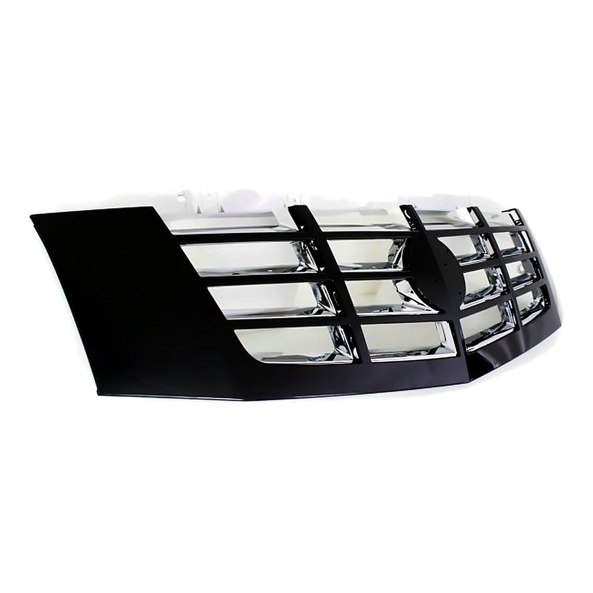 2007-2014 Cadillac Escalade Grille Chrome With Black Frontame – Side View (GM1200619)