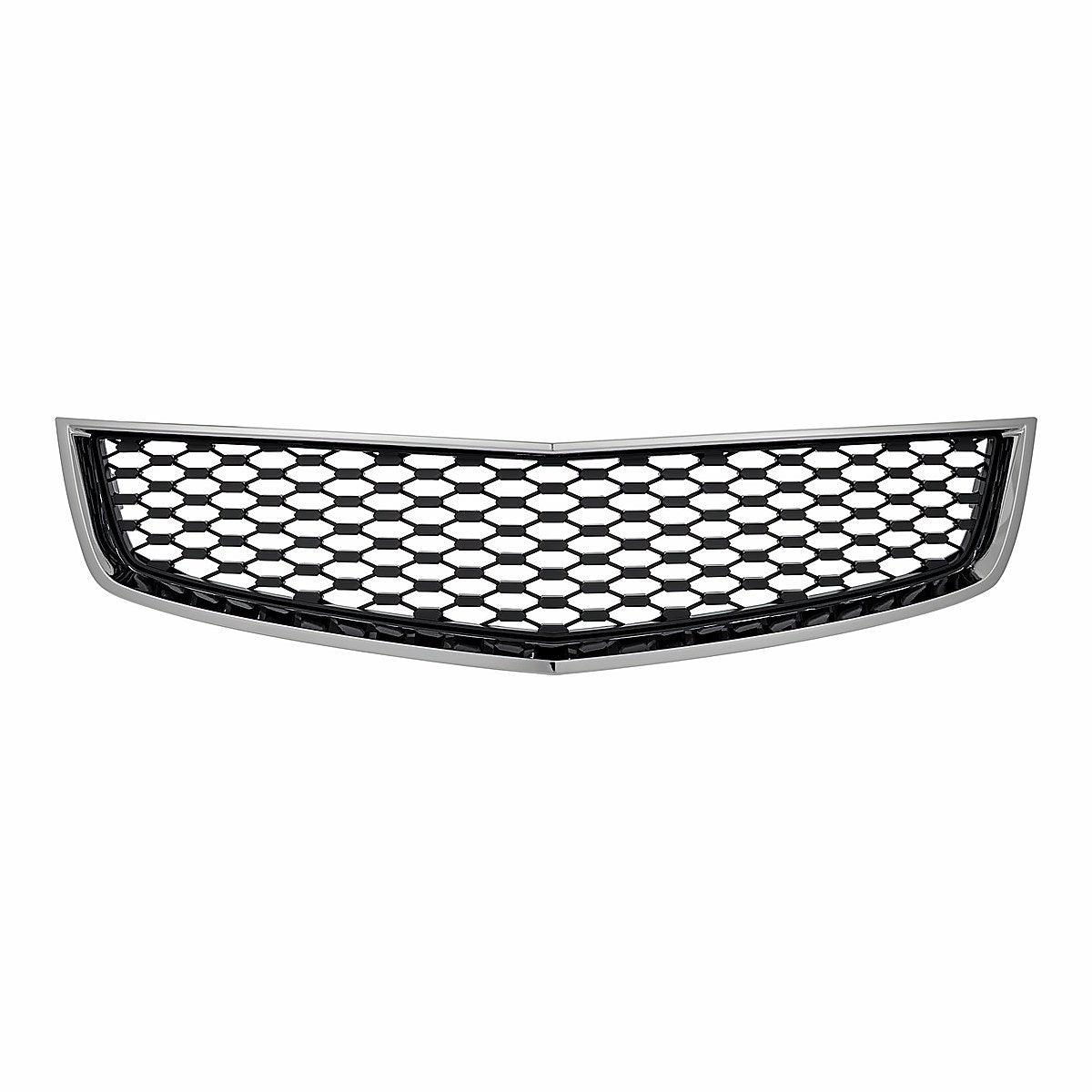 2010-2015 Chevrolet Equinox Grille Lower Black/Chrome – Front View (GM1200621)
