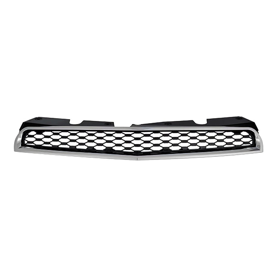 2010-2015 Chevrolet Equinox Grille Upper Black/Chrome – Front View (GM1200622)