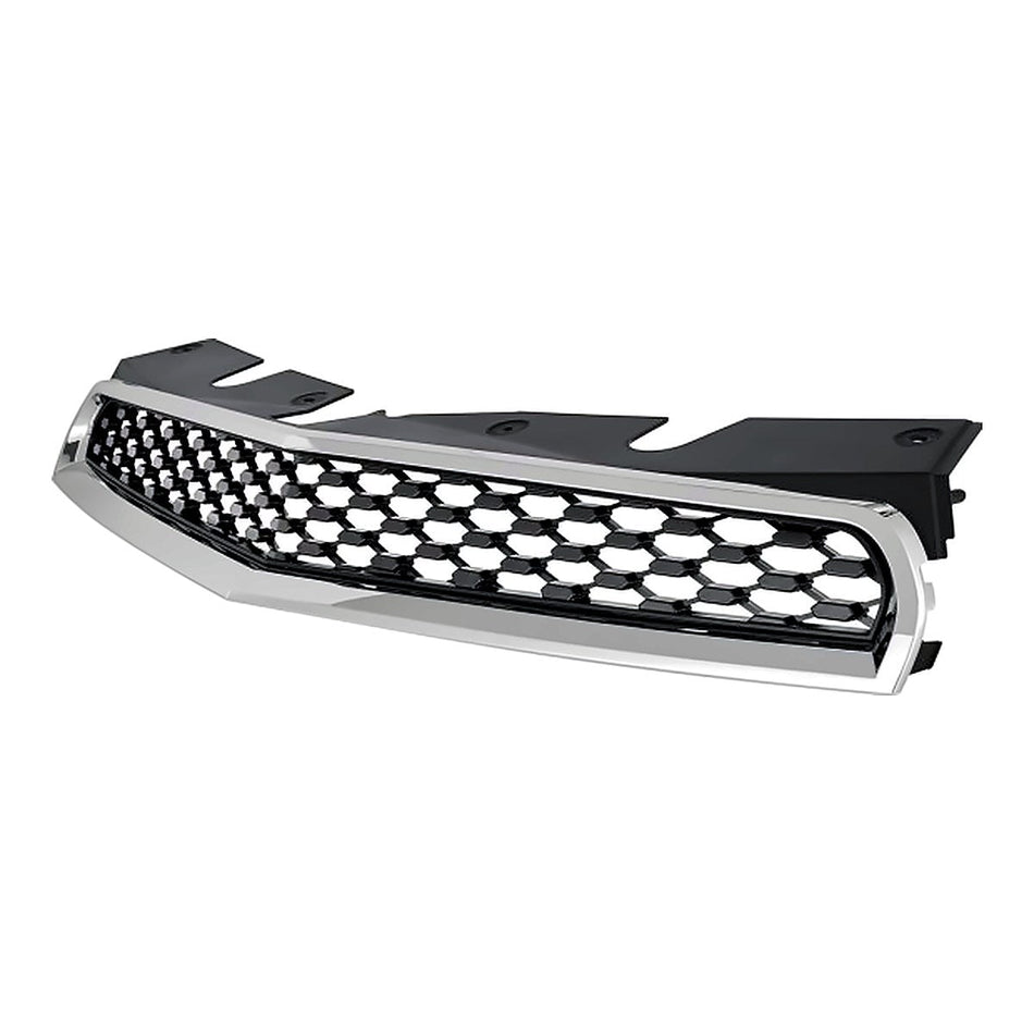 2010-2015 Chevrolet Equinox Grille Upper Black/Chrome – Side View (GM1200622)