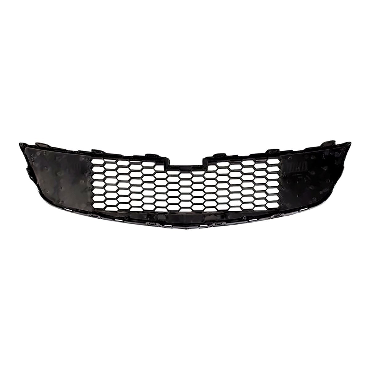 2011-2014 Chevrolet Cruze Grille Lower Matte-Black With Chrome Modg Exclude 1.4L Eco Model – Back View (GM1200624)