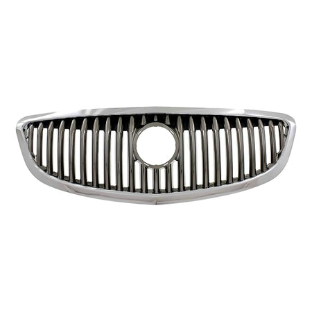 2008-2012 Buick Enclave Grille Black With Chrome Frontame – Front View (GM1200628)
