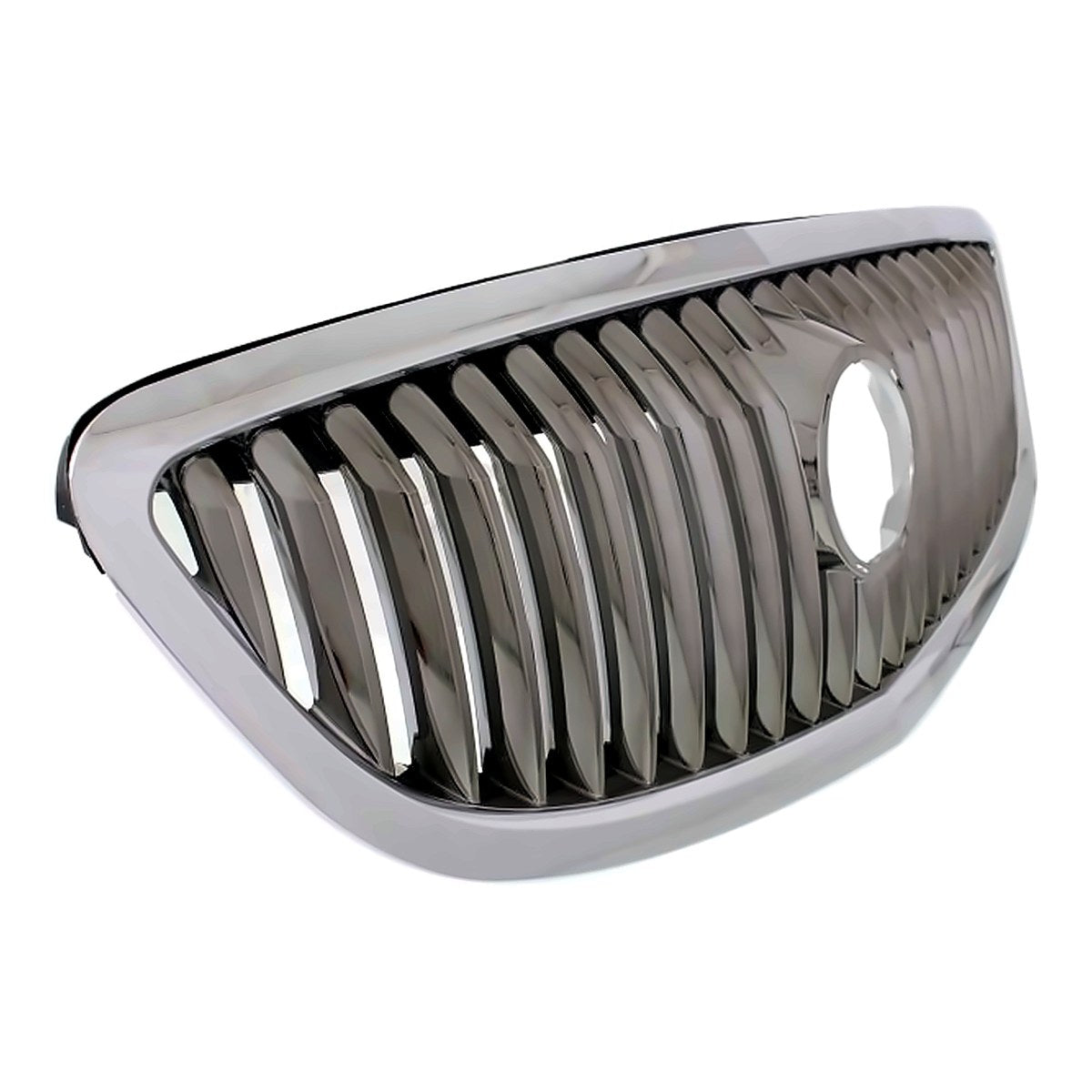2008-2012 Buick Enclave Grille Black With Chrome Frontame – Side View (GM1200628)