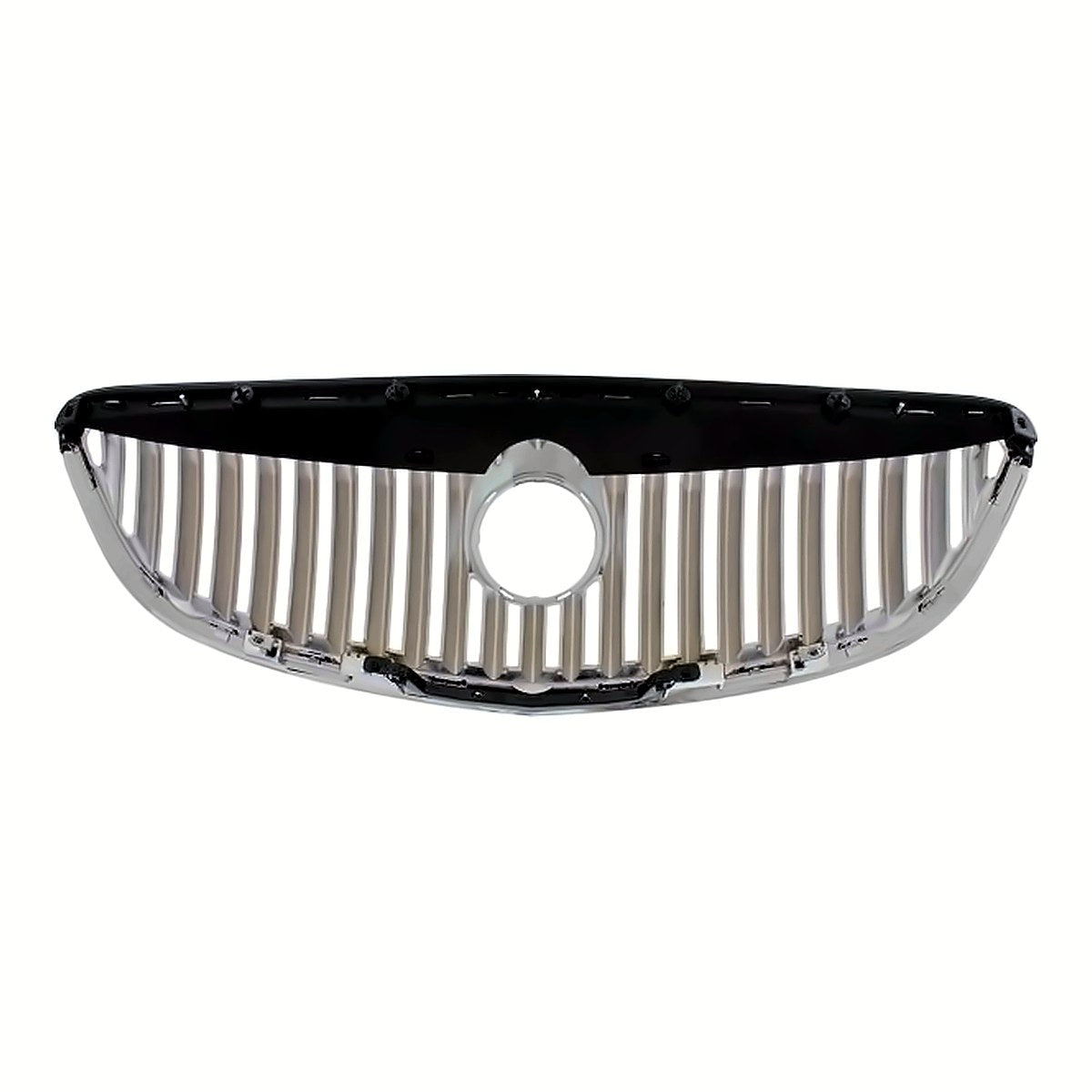 2008-2012 Buick Enclave Grille Black With Chrome Frontame – Back View (GM1200628)