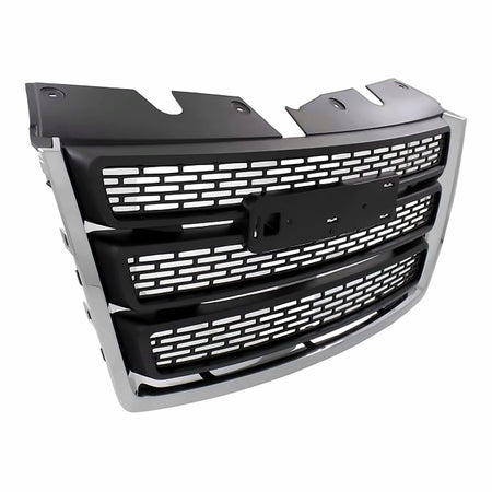 2010-2015 Gmc Terrain Grille Matte-Black With Chrome Mldg – Side View (GM1200630)