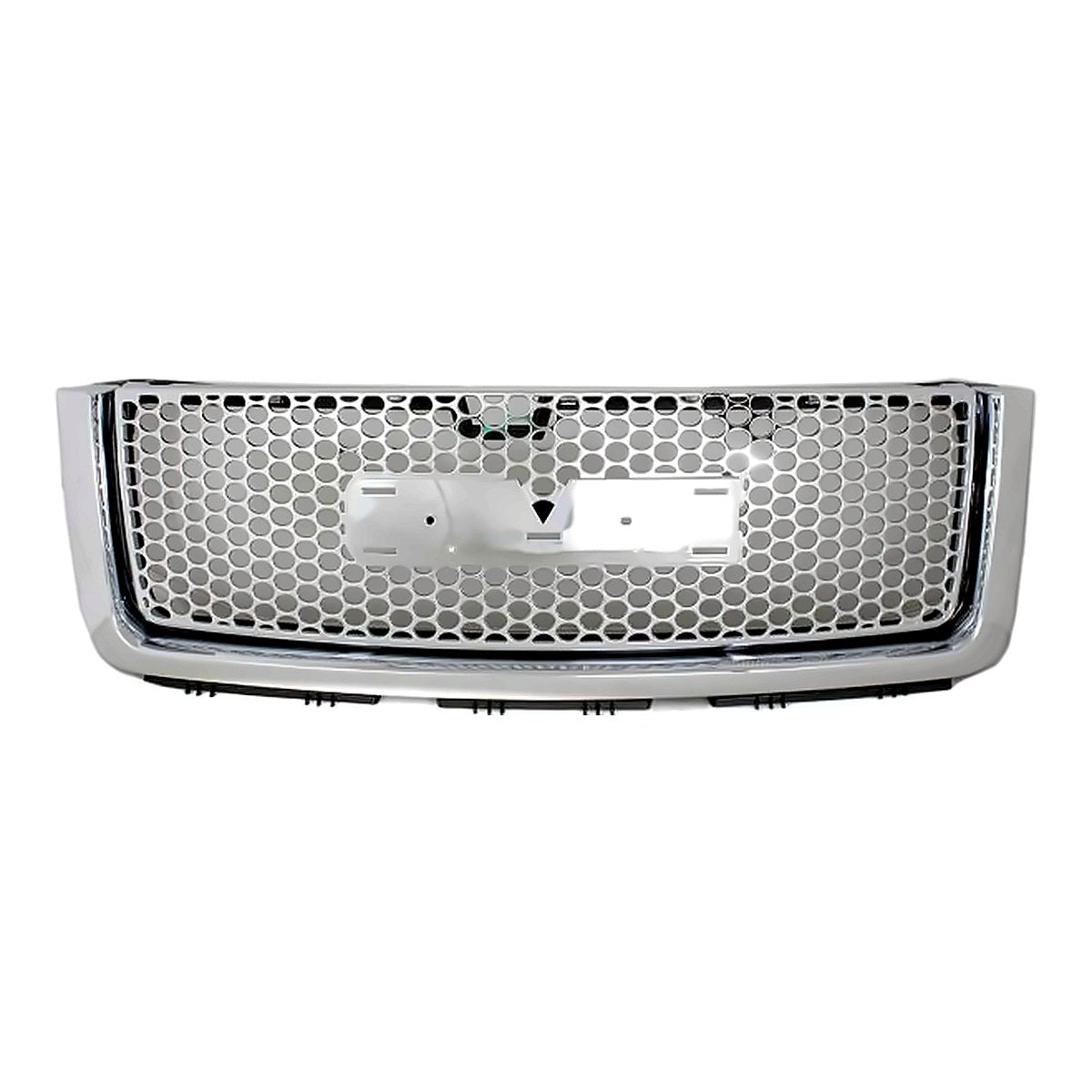 2007-2013 Gmc Denali 1500 Grille Chrome/Black Denali – Front View (GM1200631)