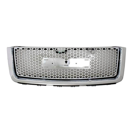 2007-2013 Gmc Denali 1500 Grille Chrome/Black Denali – Front View (GM1200631)
