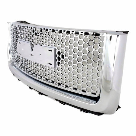 2007-2013 Gmc Denali 1500 Grille Chrome/Black Denali – Side View (GM1200631)