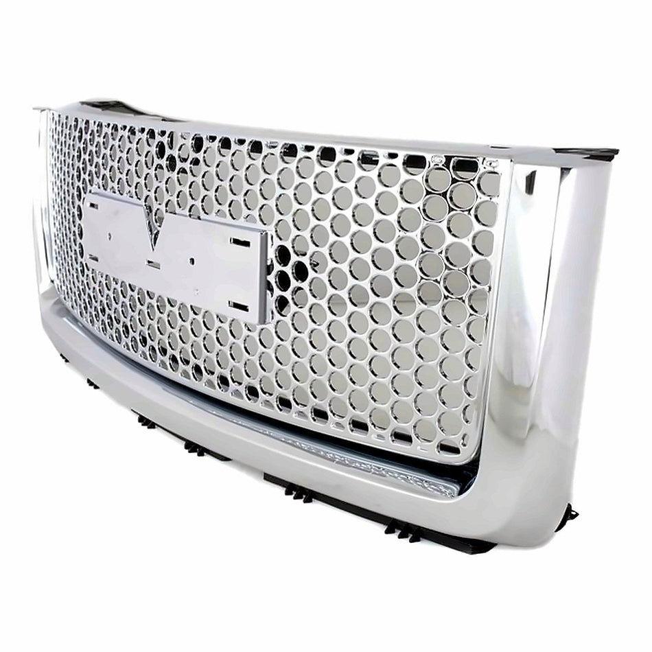 2007-2013 Gmc Denali 1500 Grille Chrome/Black Denali – Side View (GM1200631)