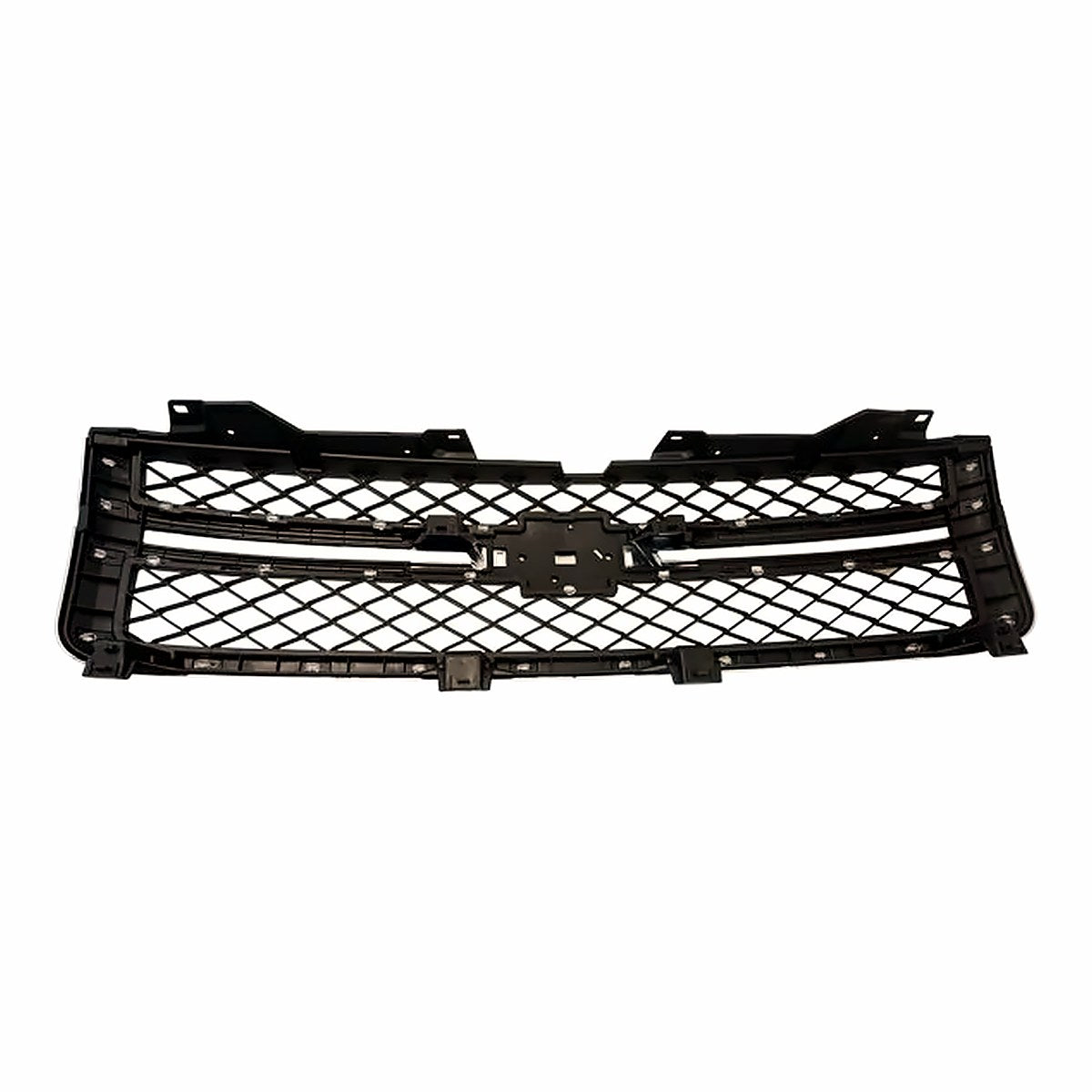 2011-2014 Chevrolet Silverado 2500 Grille Matte-Dk Gray With Chrome Mldg – Back View (GM1200639)