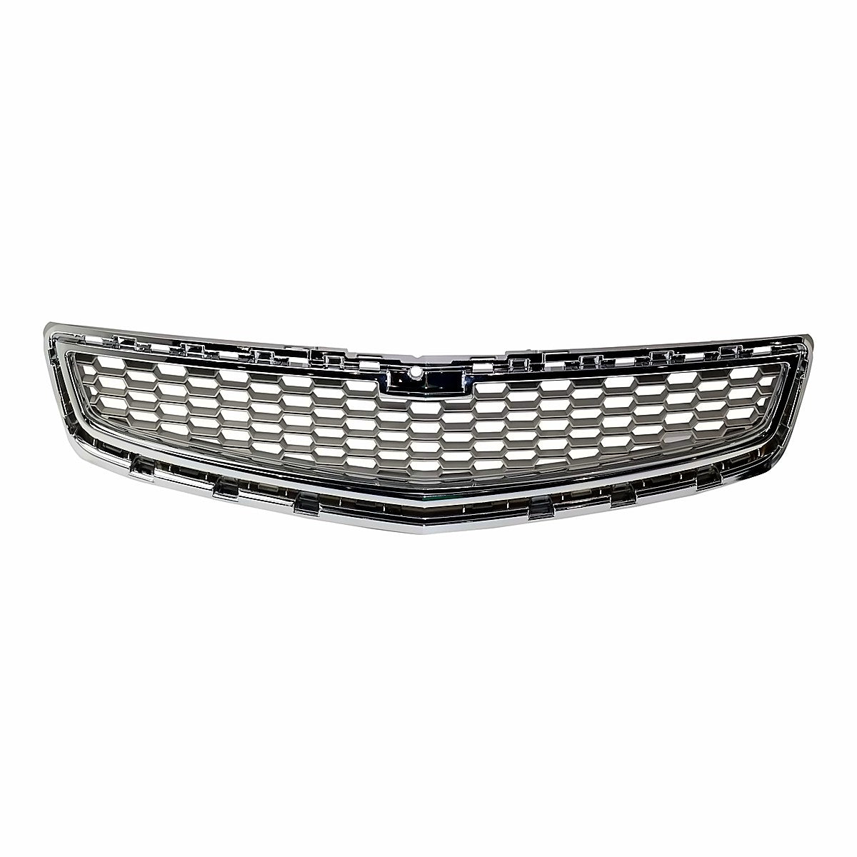 2013 Chevrolet Malibu Grille Center Ltz Model Silver-Gray With Chrome Mldg – Front View (GM1200649)