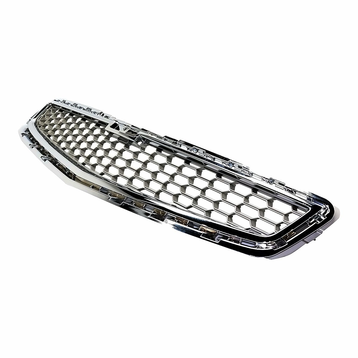 2013 Chevrolet Malibu Grille Center Ltz Model Silver-Gray With Chrome Mldg – Side View (GM1200649)