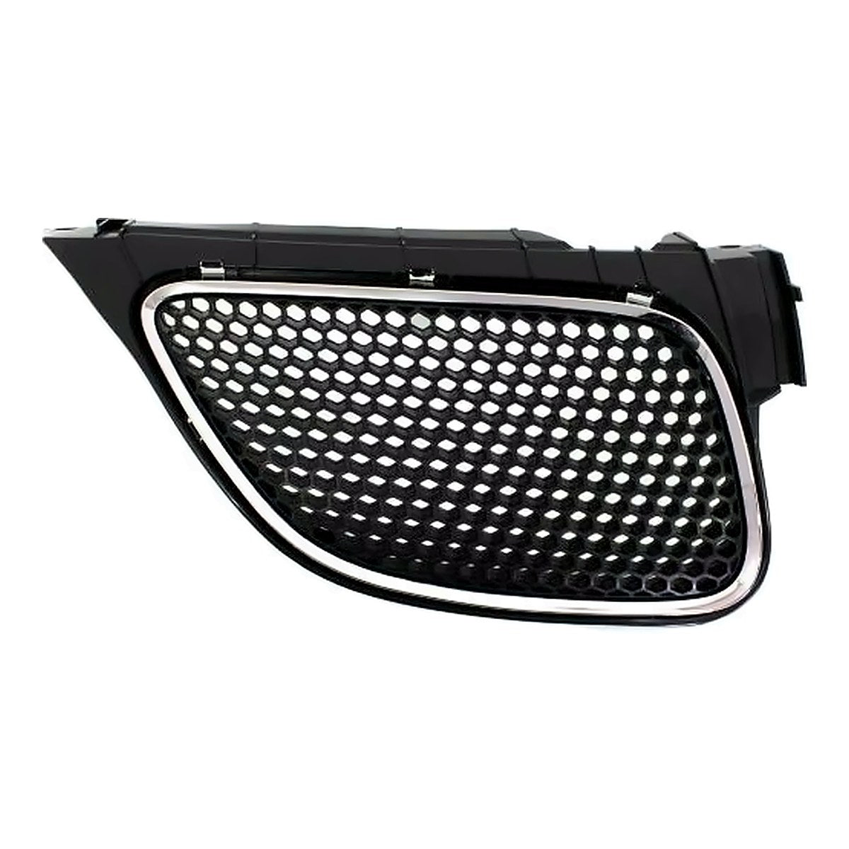 2005-2008 Pontiac Vibe Grille Passenger Side Upper Matte-Dark Gray With Chrome Mldg – Front View (GM1200651)