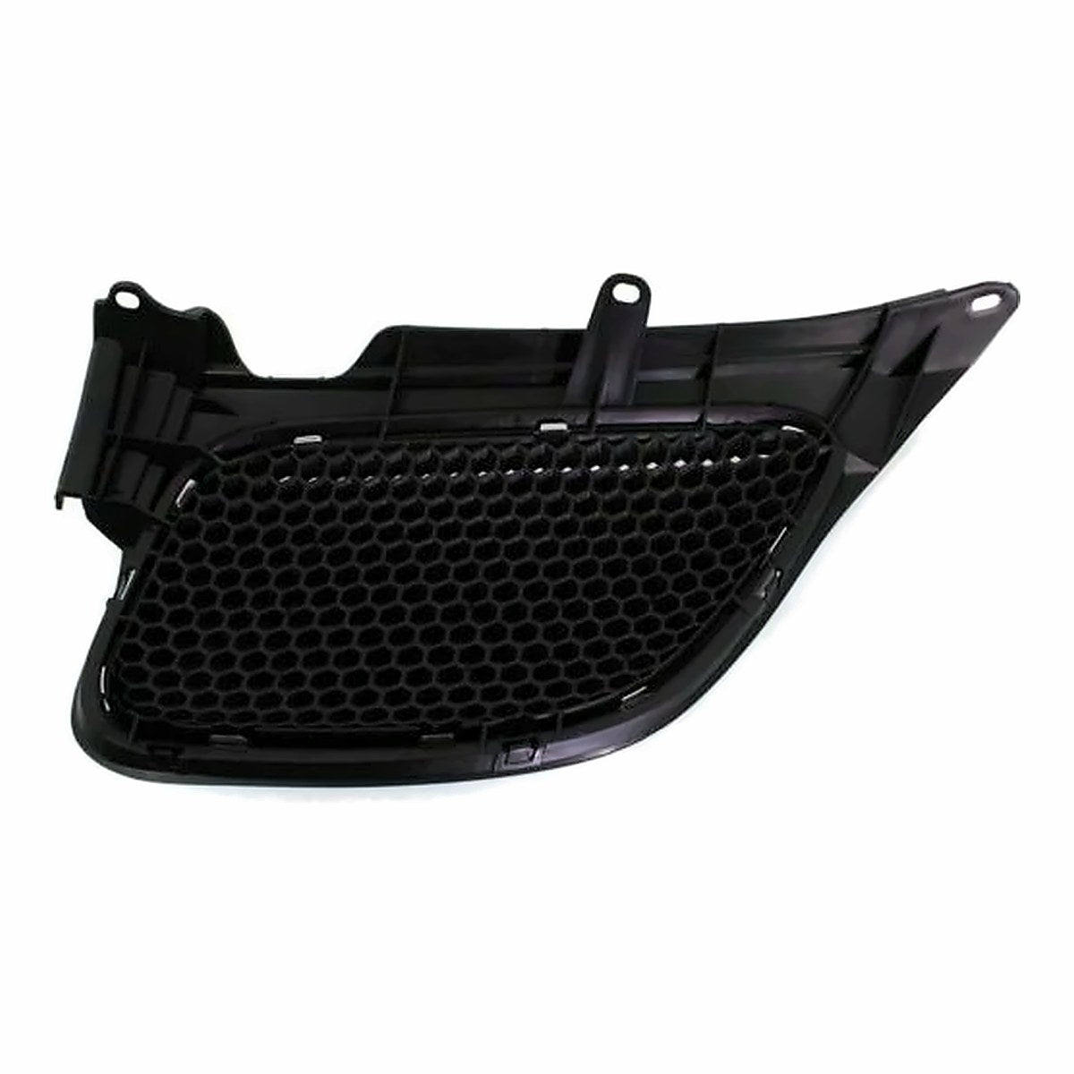 2005-2008 Pontiac Vibe Grille Passenger Side Upper Matte-Dark Gray With Chrome Mldg – Back View (GM1200651)