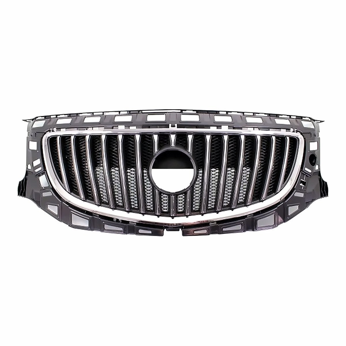 2011-2013 Buick Regal Grille Chrome/Black – Front View (GM1200653)