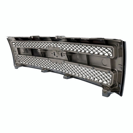 2007-2013 Chevrolet Silverado 1500 Grille Chrome With Chrome Frontame – Back View (GM1200655)
