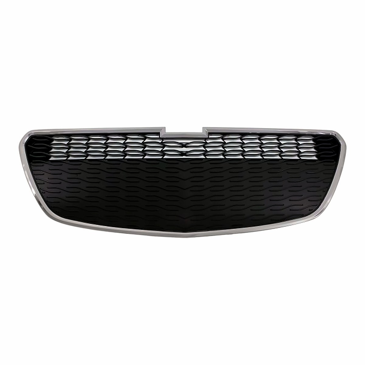 2013-2015 Chevrolet Spark Grille Lower Matt-Black With Chrome Mldg Without Fog Hole Ls/Lt – Front View (GM1200656)