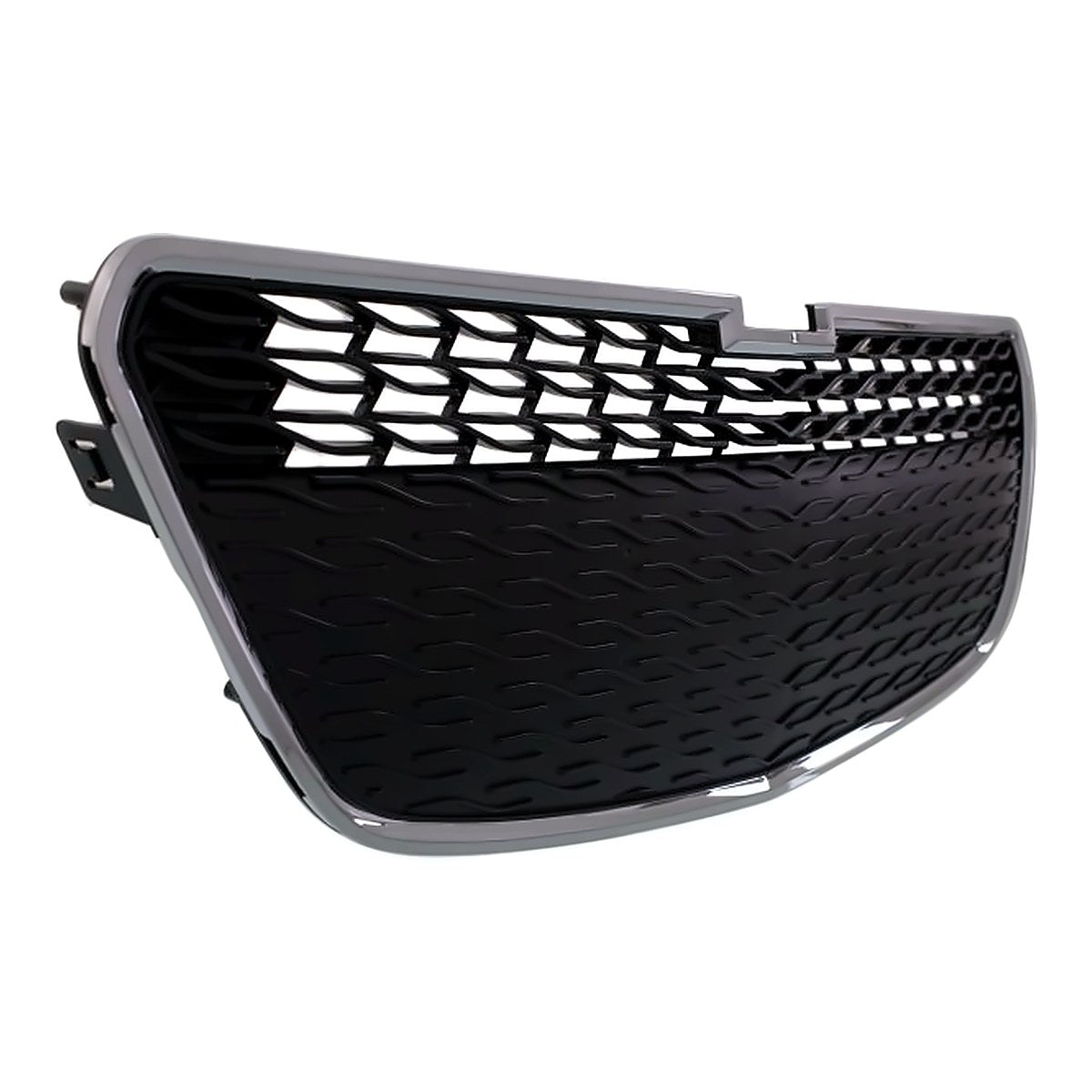 2013-2015 Chevrolet Spark Grille Lower Matt-Black With Chrome Mldg Without Fog Hole Ls/Lt – Side View (GM1200656)