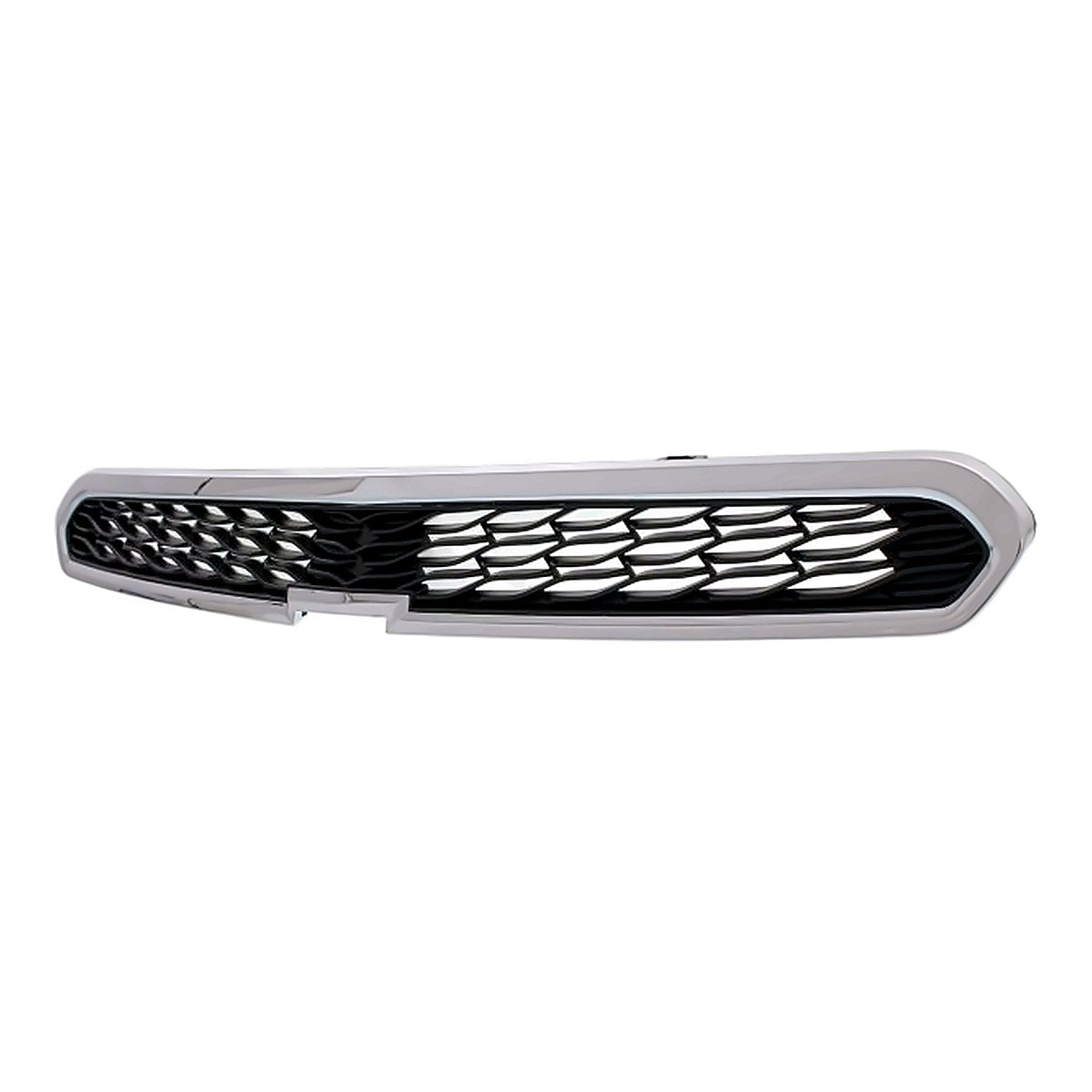 2013-2015 Chevrolet Spark Grille Upper Matt-Black With Chrome Mldg Without Fog Hole Ls/Lt – Side View (GM1200657)