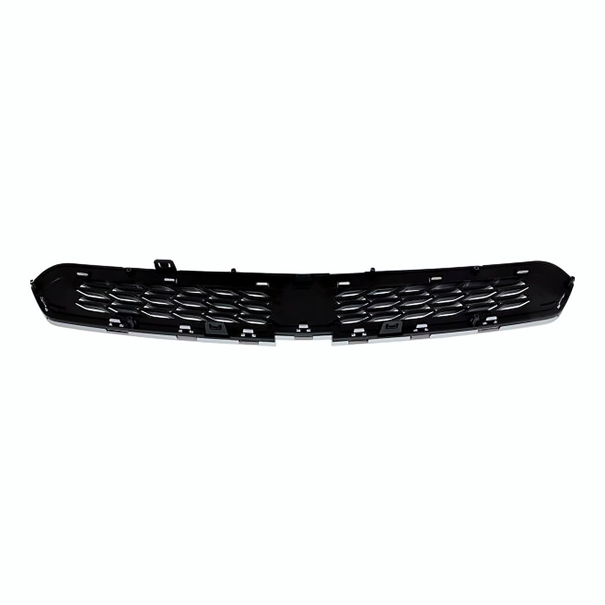 2013-2015 Chevrolet Spark Grille Upper Matt-Black With Chrome Mldg Without Fog Hole Ls/Lt – Back View (GM1200657)