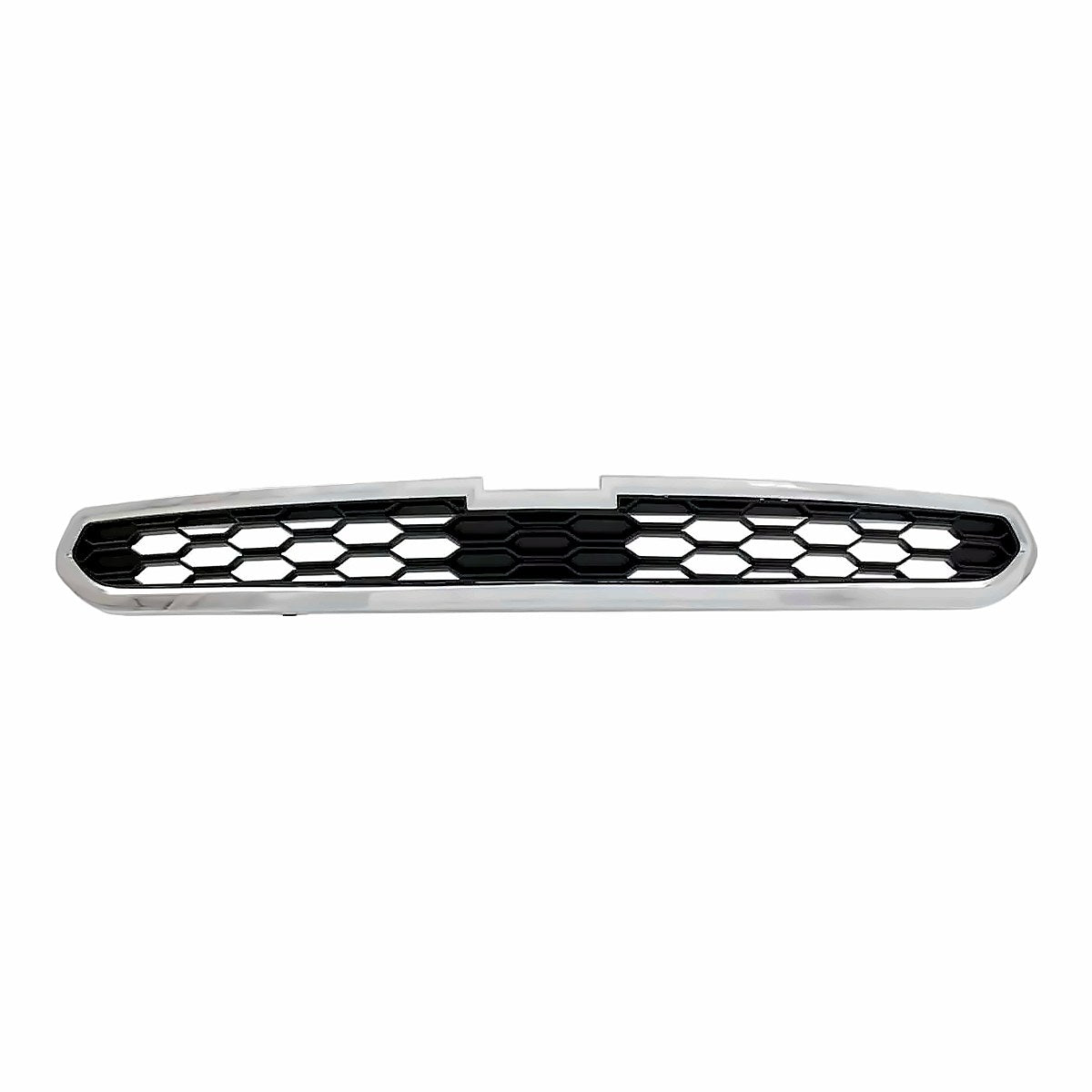 2013-2015 Chevrolet Spark Grille Upper Matt-Black With Chrome Mldg With Fog Light Hole – Front View (GM1200660)