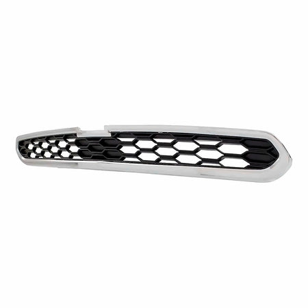 2013-2015 Chevrolet Spark Grille Upper Matt-Black With Chrome Mldg With Fog Light Hole – Side View (GM1200660)