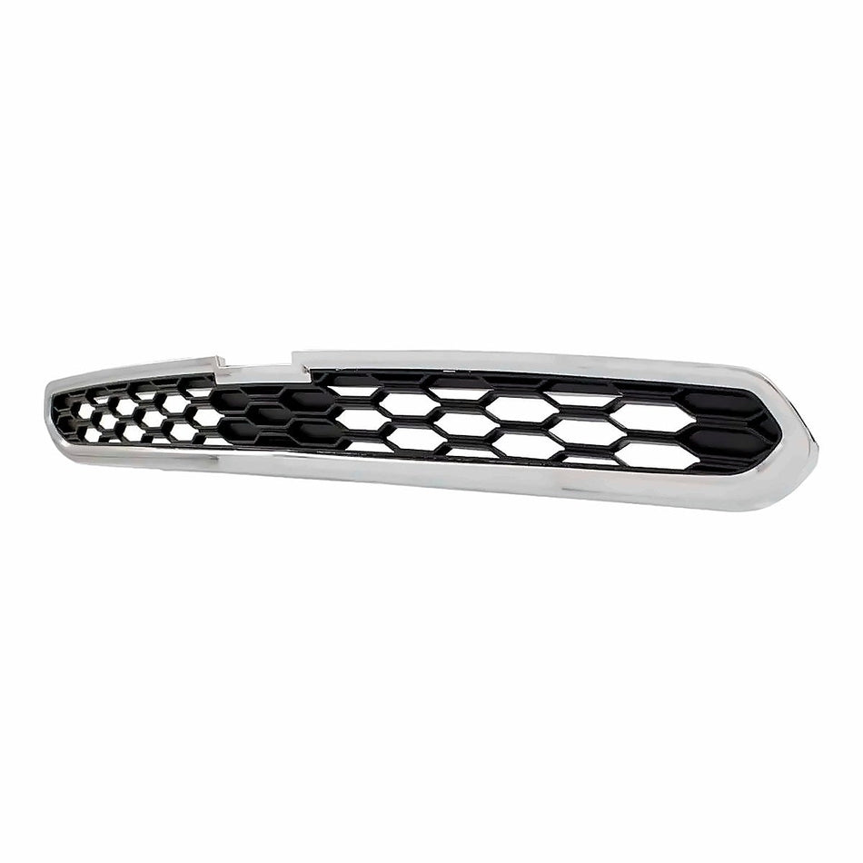 2013-2015 Chevrolet Spark Grille Upper Matt-Black With Chrome Mldg With Fog Light Hole – Side View (GM1200660)