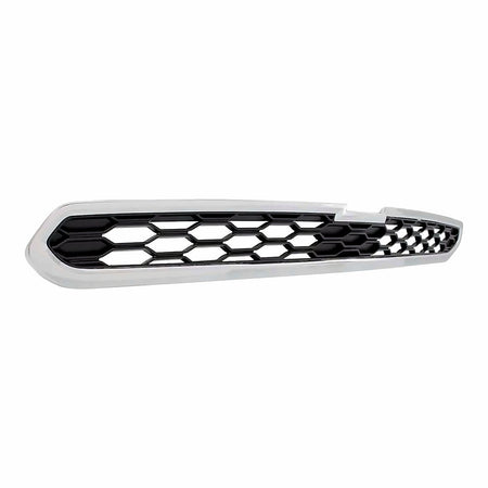 2013-2015 Chevrolet Spark Grille Upper Matt-Black With Chrome Mldg With Fog Light Hole – Side View (GM1200660)