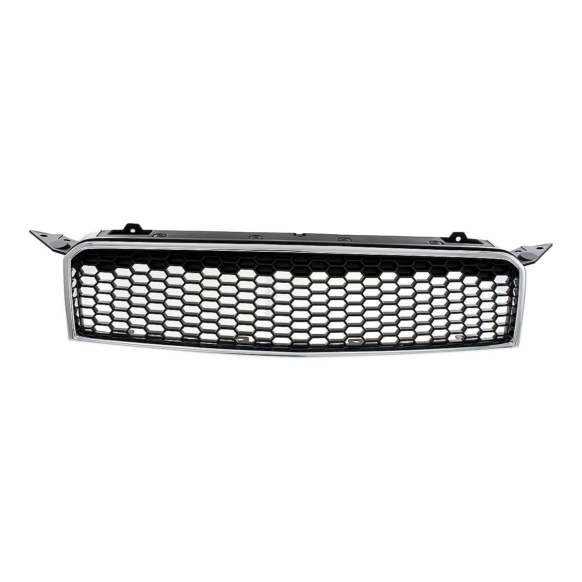 2009-2011 Chevrolet Aveo_5 Grillpartial Textured With Chrome Frontame/Textured Mldg – Front View (GM1200668)