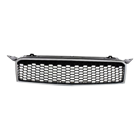 2009-2011 Chevrolet Aveo_5 Grillpartial Textured With Chrome Frontame/Textured Mldg – Front View (GM1200668)