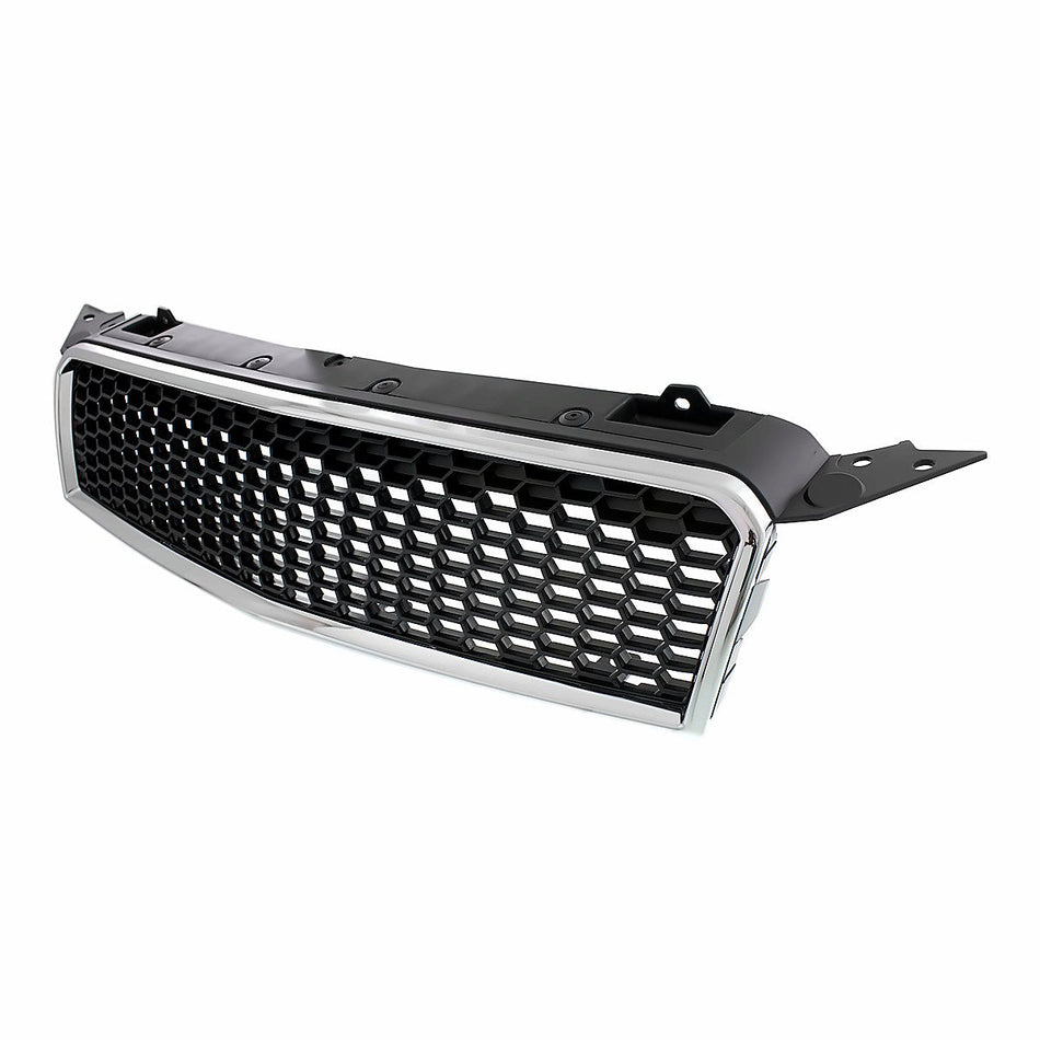 2009-2011 Chevrolet Aveo_5 Grillpartial Textured With Chrome Frontame/Textured Mldg – Side View (GM1200668)