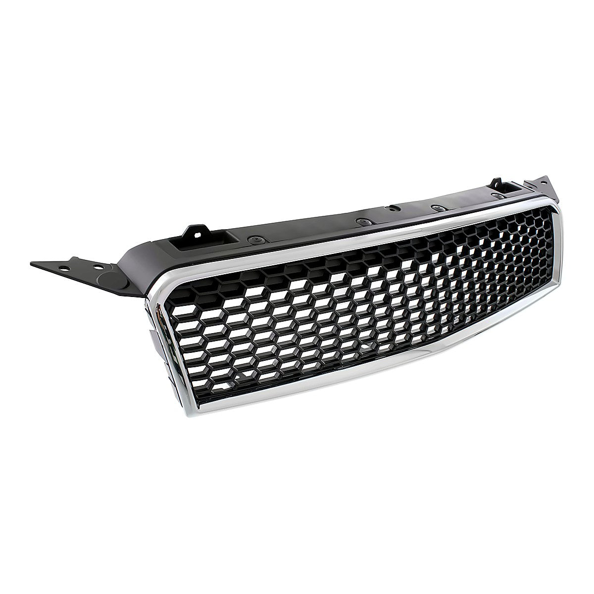 2009-2011 Chevrolet Aveo_5 Grillpartial Textured With Chrome Frontame/Textured Mldg – Side View (GM1200668)