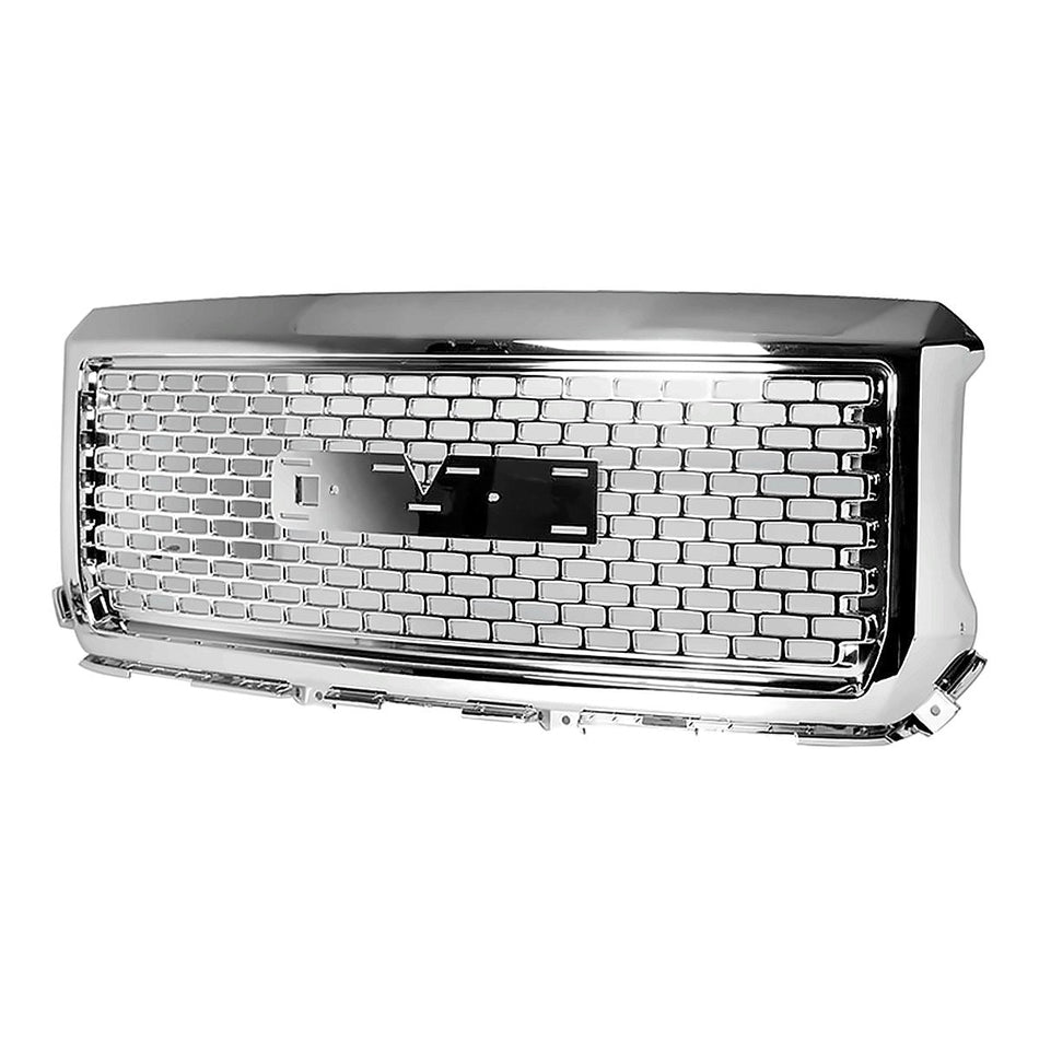 2014-2015 Gmc Denali 1500 Grille With Chrome Moulding Denali – Side View (GM1200681)