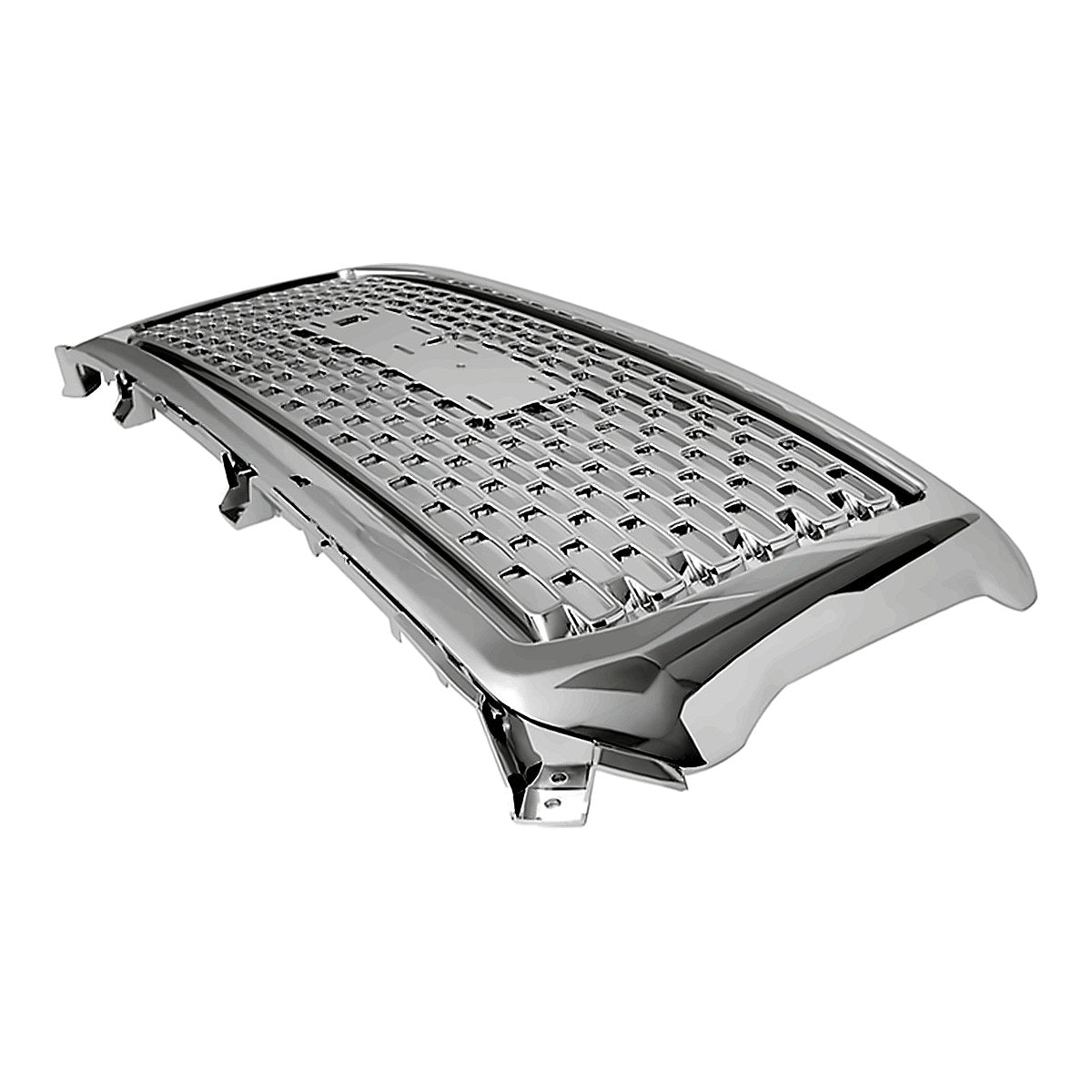 2014-2015 Gmc Denali 1500 Grille With Chrome Moulding Denali – Back View (GM1200681)